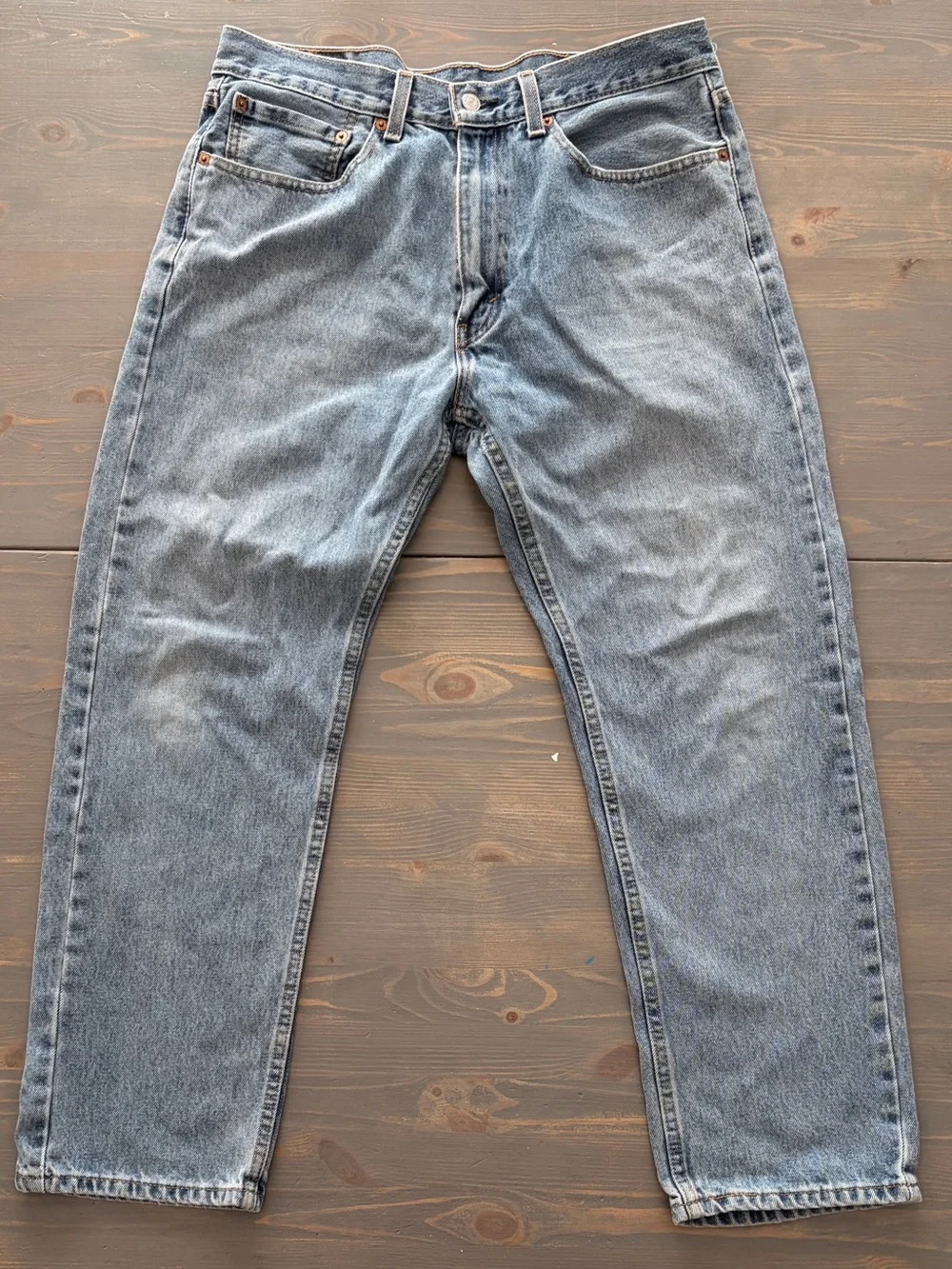 Levi’s 505 Blue Denim Jeans 36 x 30